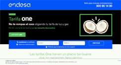 Desktop Screenshot of endesaone.com